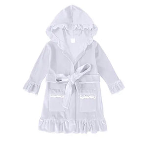 Velvet Christmas Pyjamas white