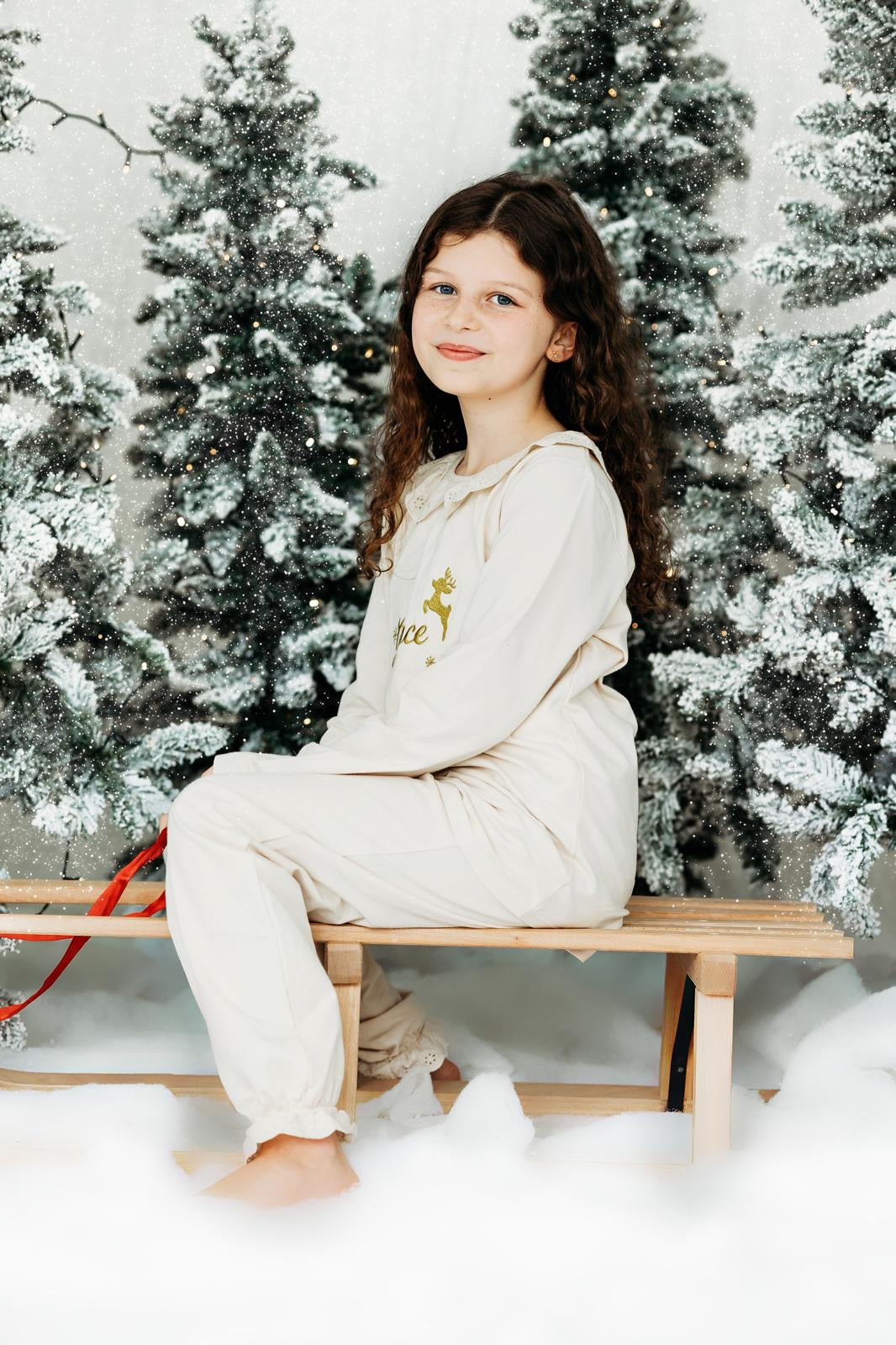 Frilly Christmas Pyjamas