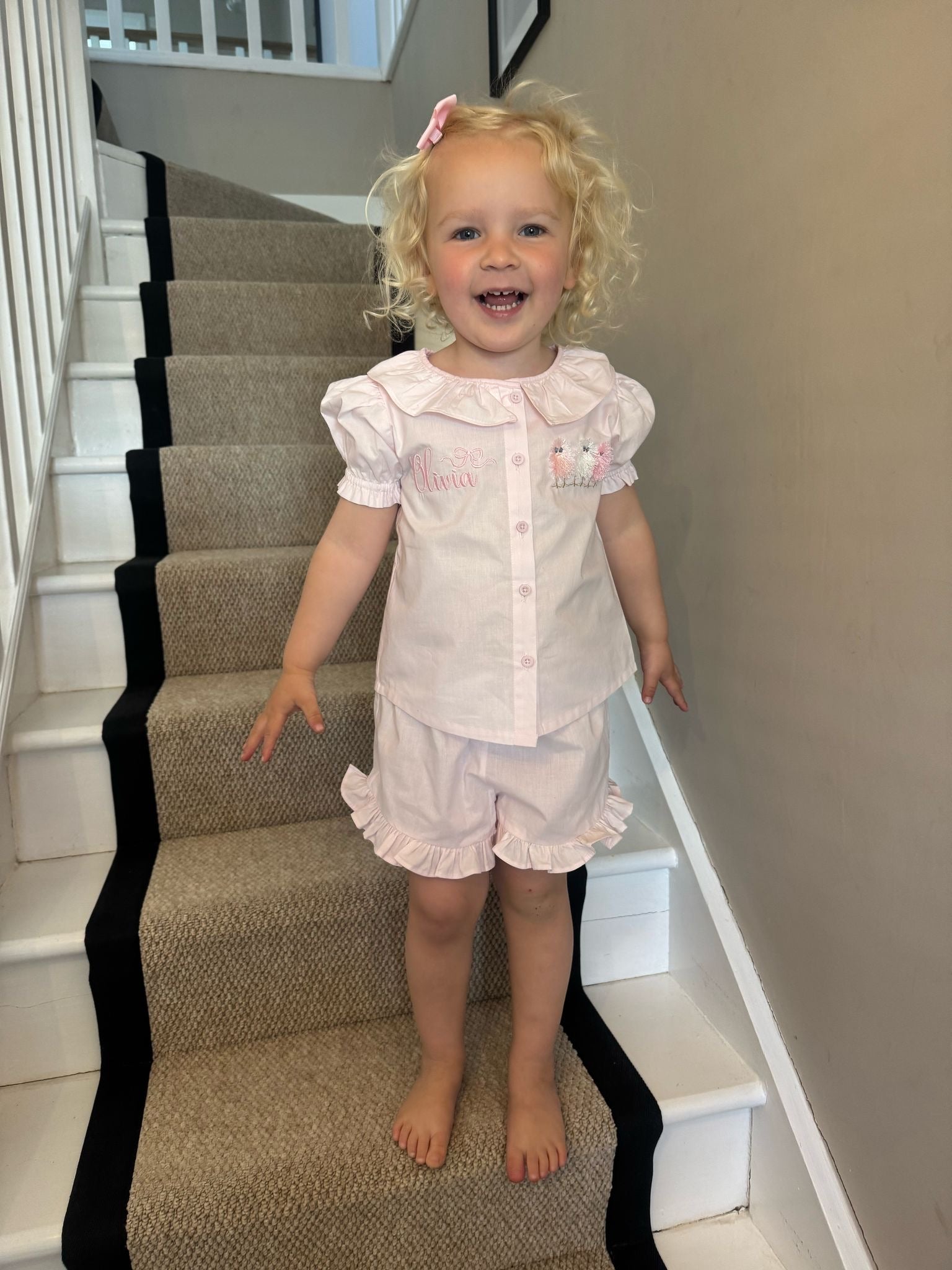 Frilly Girls Pyjamas Easter