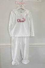 Load image into Gallery viewer, Candy Cane Christmas Pjyamas
