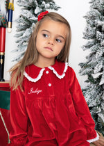 Load image into Gallery viewer, Red Velvet Christmas Pyjamas - Family Matching
