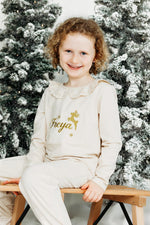 Load image into Gallery viewer, Frilly Christmas Pyjamas
