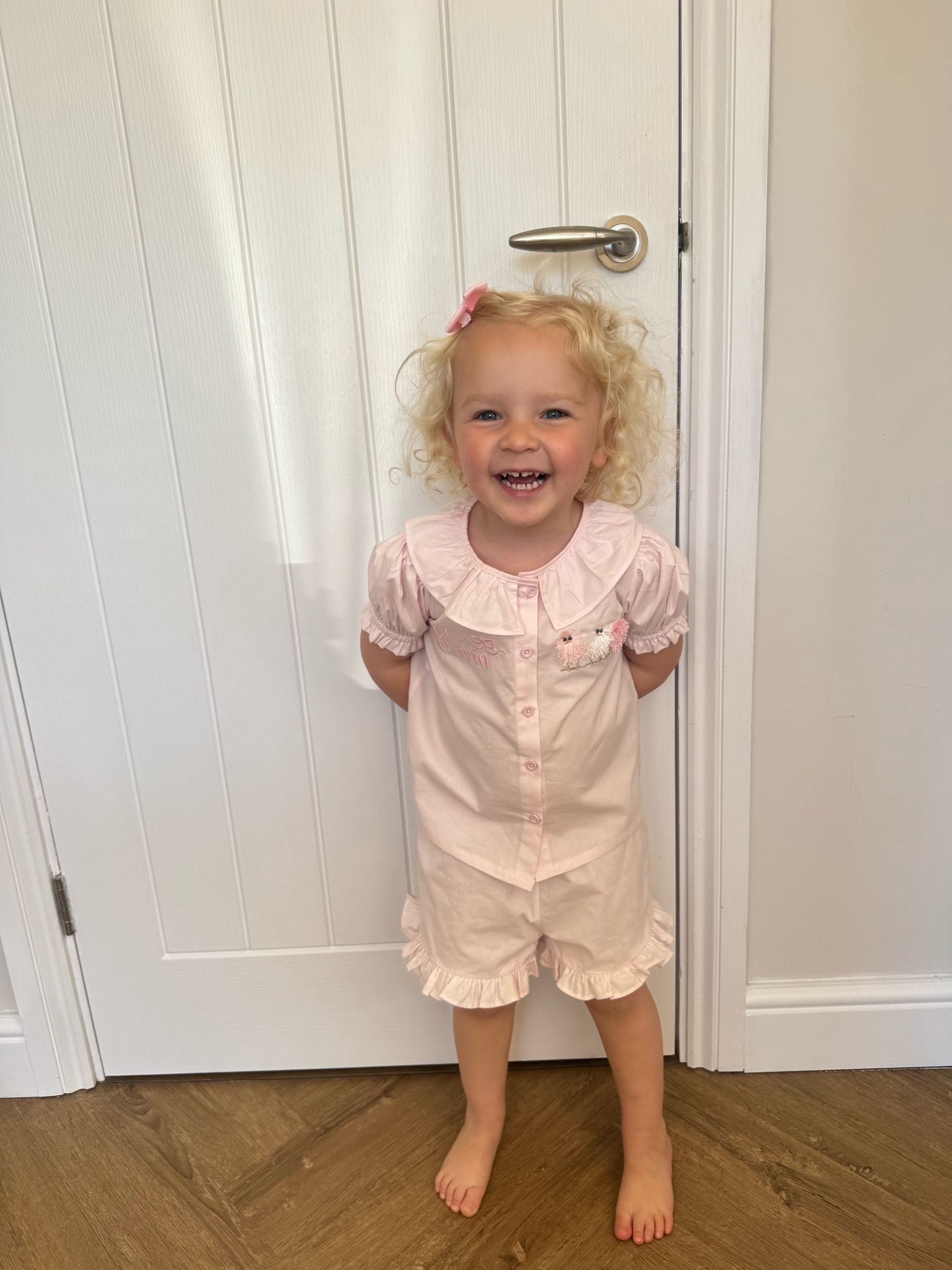 Frilly Girls Pyjamas Easter