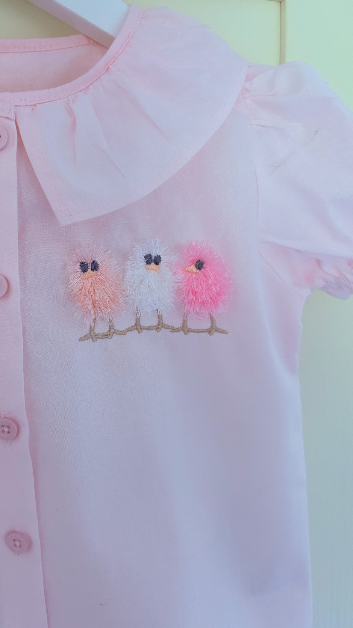 Frilly Girls Pyjamas Easter