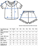 Load image into Gallery viewer, Girls Frill Linen Short Set
