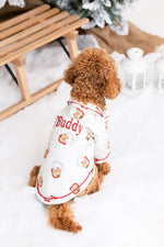 Load image into Gallery viewer, Santa Dog Pyjamas family matching personalised
