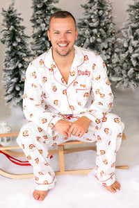 Family Matching Santa pyjamas Adults