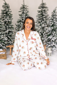 Family Matching Santa pyjamas Adults