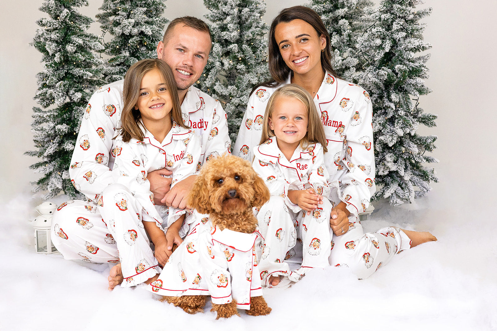 Family Matching Santa Pyjamas Boys & Girls