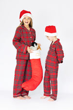 Load image into Gallery viewer, Personalised Christmas Luxury Red Velvet Stocking XL
