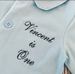 Load image into Gallery viewer, Classic Boys Baby Blue pjs
