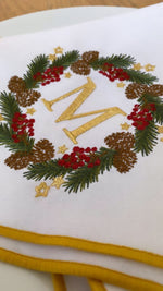 Load image into Gallery viewer, Personalised Christmas Napkins
