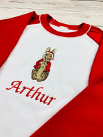 Load image into Gallery viewer, Christmas Peter Rabbit Pyjamas
