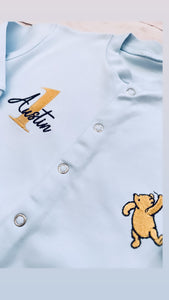 Winnie Birthday Sleepsuit