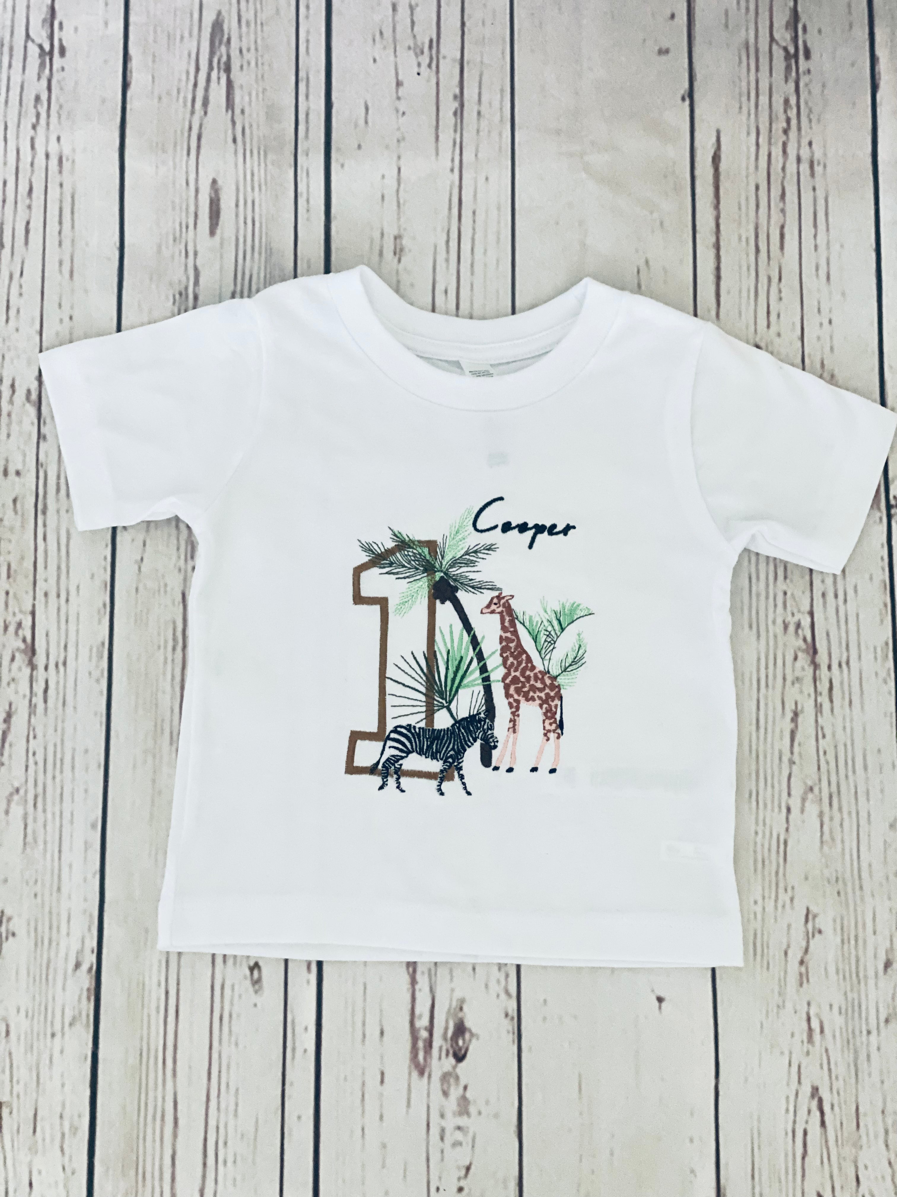 Safari T-shirt Birthday