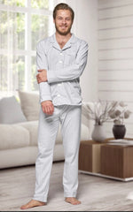 Load image into Gallery viewer, Men’s Cotton long pyjamas

