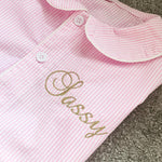 Load image into Gallery viewer, Pink ruffle short pyjamas
