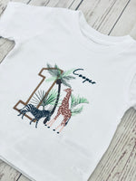 Load image into Gallery viewer, Safari T-shirt Birthday
