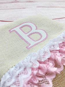 Pink Frilly Stocking