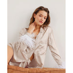 Load image into Gallery viewer, Lulu Pjs with Detachable Feathers
