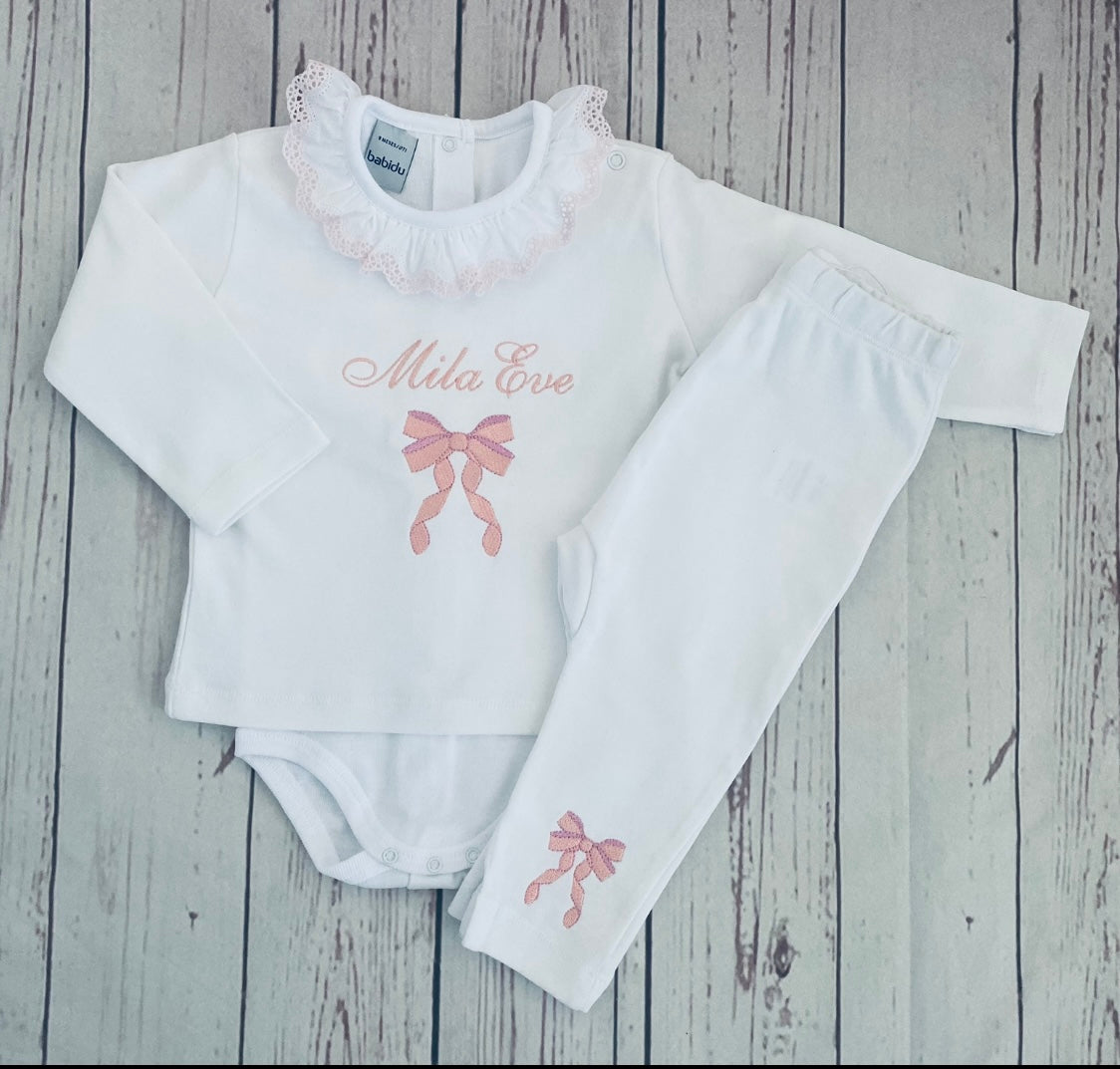 Pretty Bow Loungewear