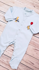 Winnie Birthday Sleepsuit