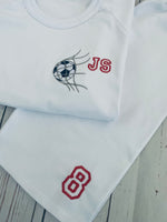 Load image into Gallery viewer, Boys Football Birthday Pjs
