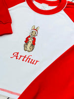 Load image into Gallery viewer, Christmas Peter Rabbit Pyjamas
