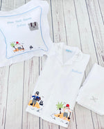 Load image into Gallery viewer, Boys Pirate Tooth Fairy Pjs and Pillow Set
