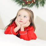 Load image into Gallery viewer, Christmas Letter To Santa Embroidered Pocket Personalised Pyjamas
