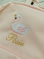 Load image into Gallery viewer, Personalised Rucksacks Swan
