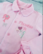 Load image into Gallery viewer, Girls Barbie Birthday Pjs
