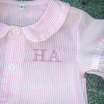 Load image into Gallery viewer, Pink ruffle short pyjamas
