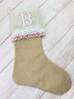 Load image into Gallery viewer, Pink Frilly Stocking
