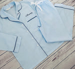 Load image into Gallery viewer, Baby Blue Mummy to be Pjs
