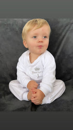 Load image into Gallery viewer, Crown Birthday Pyjamas
